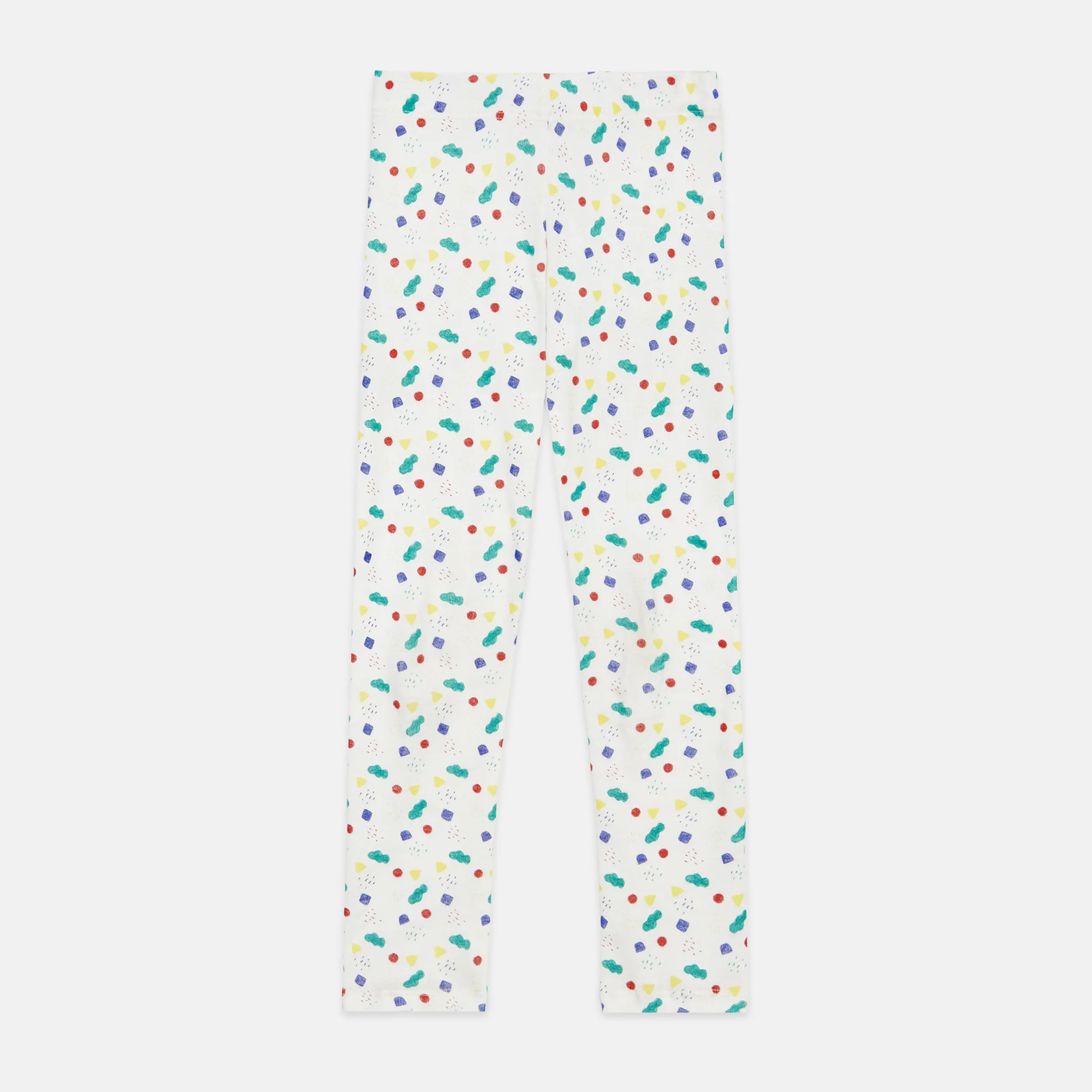 Arty shapes all over legging