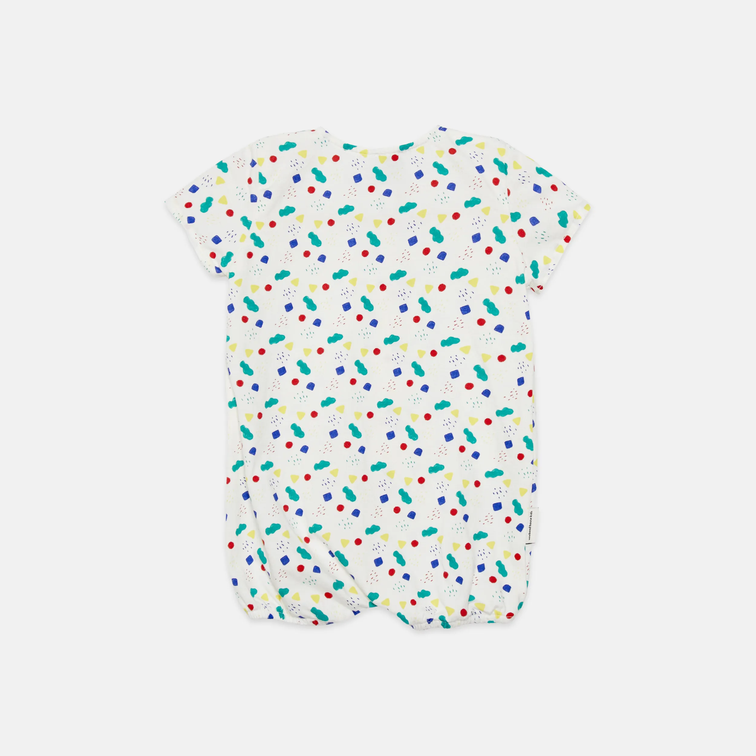 Arty shapes romper