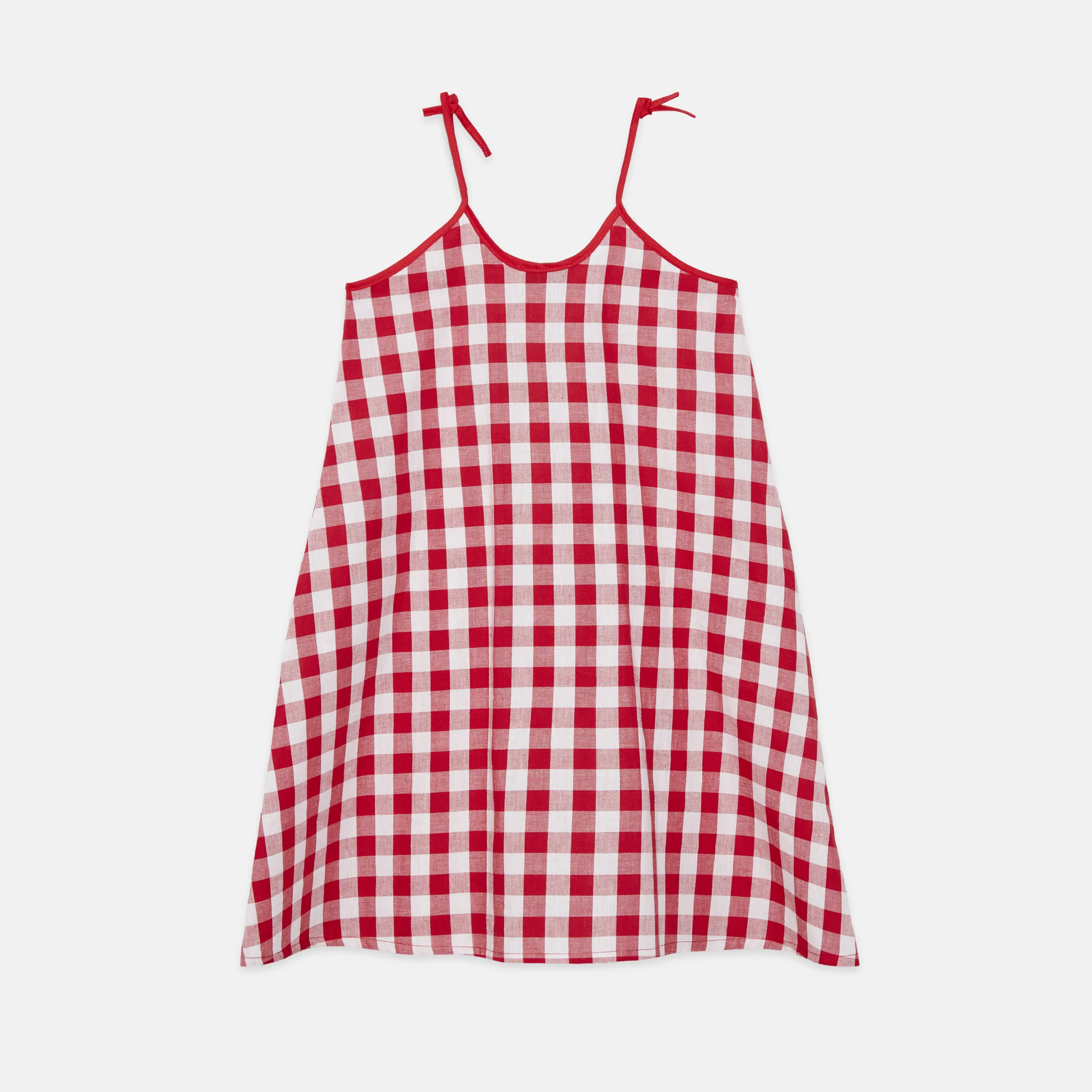 Apple print maxi dress