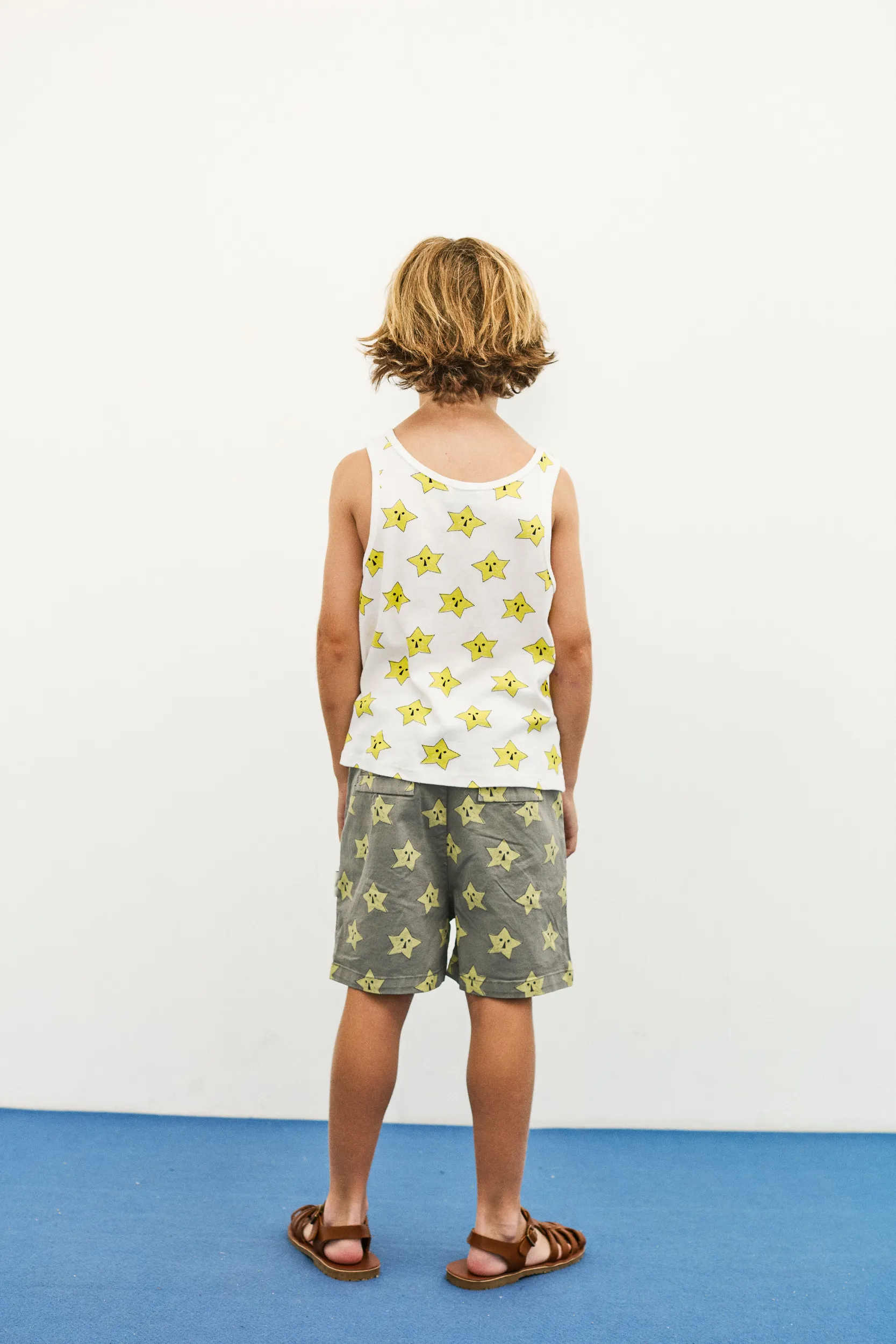 Star all over bermuda