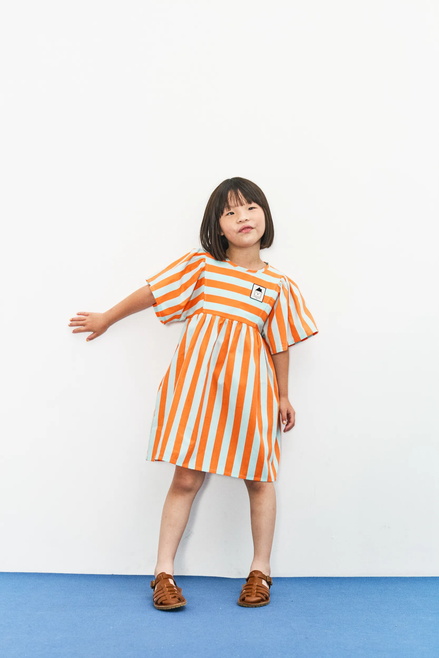 Stripes butterfly dress
