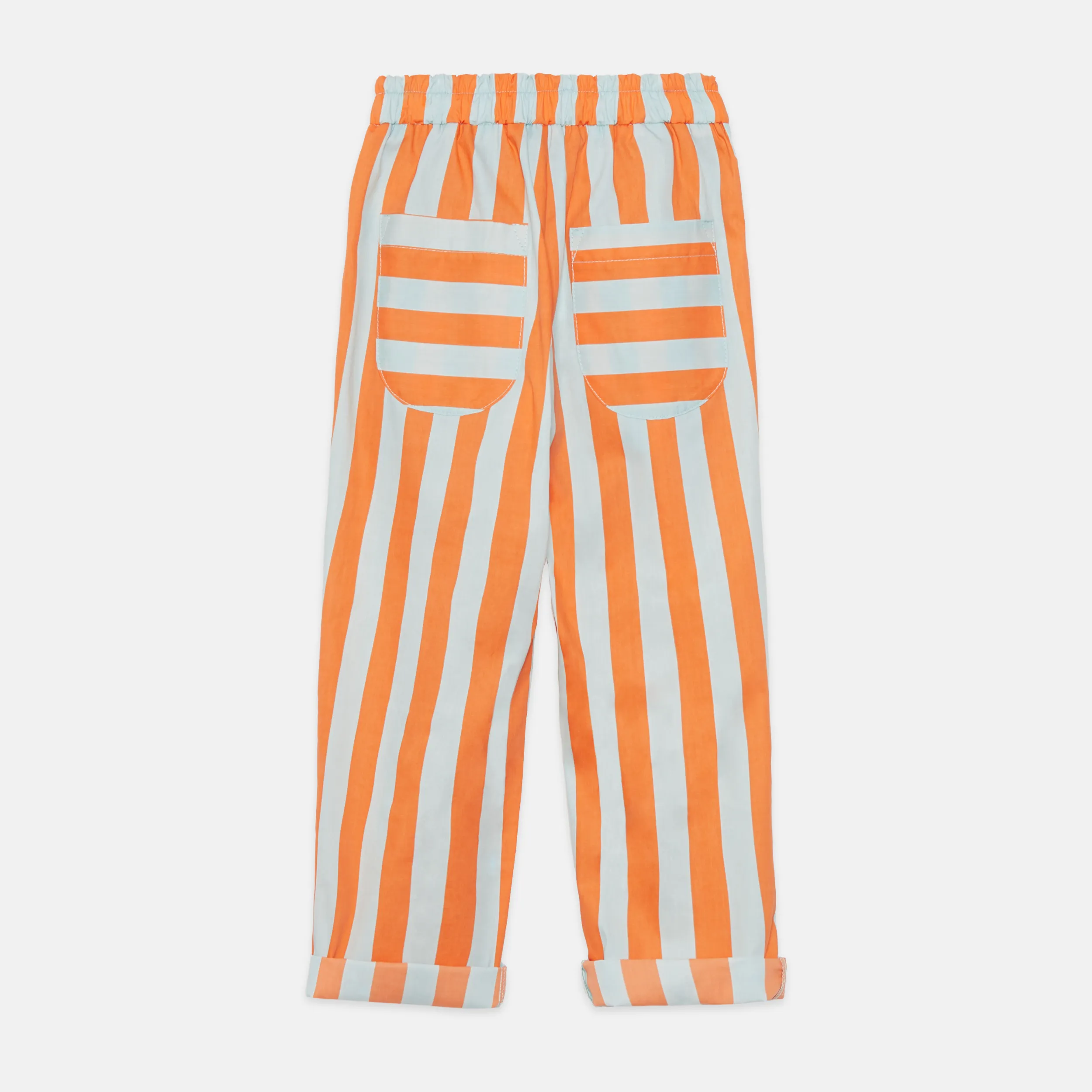Stripes popelin pants