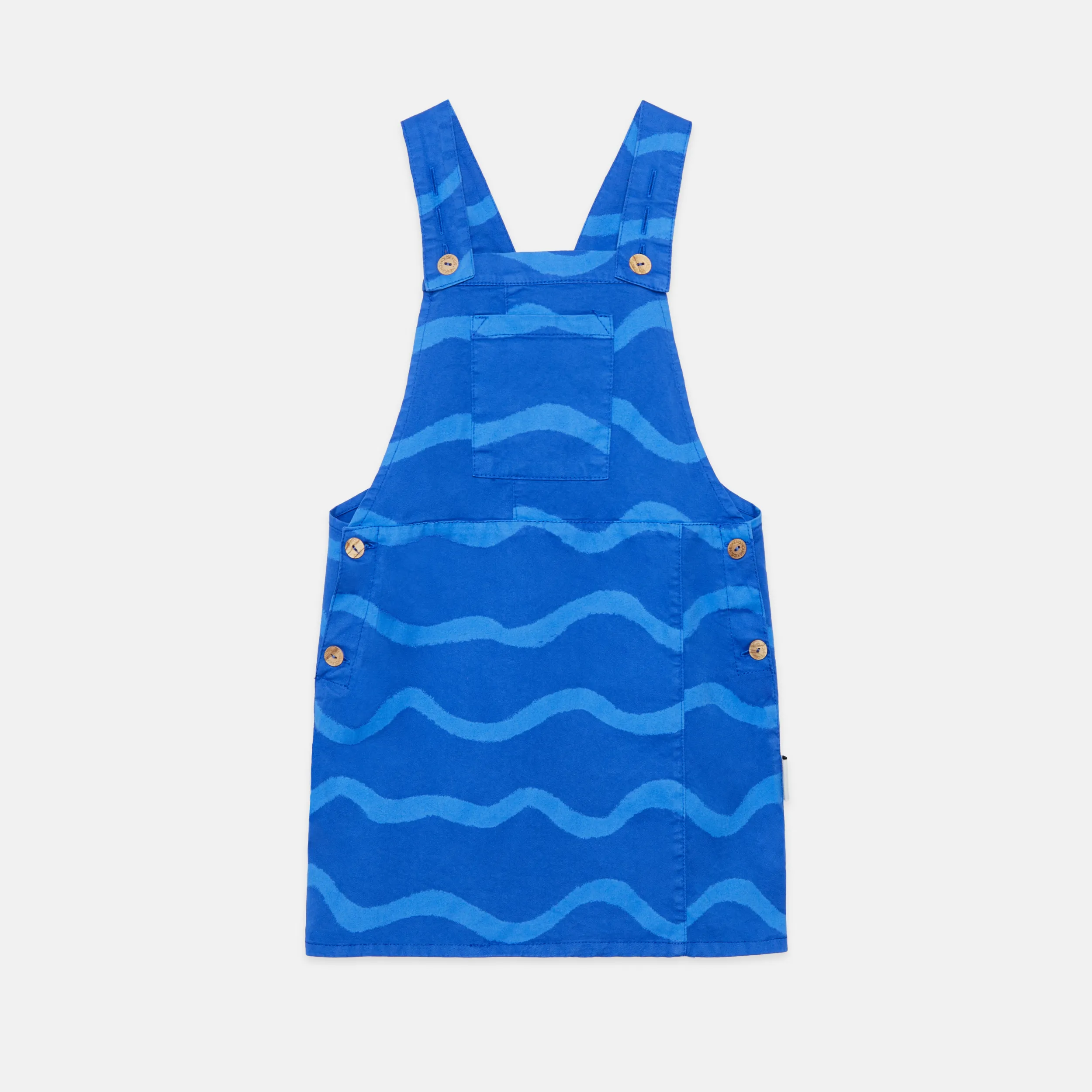 Waves dungarre dress