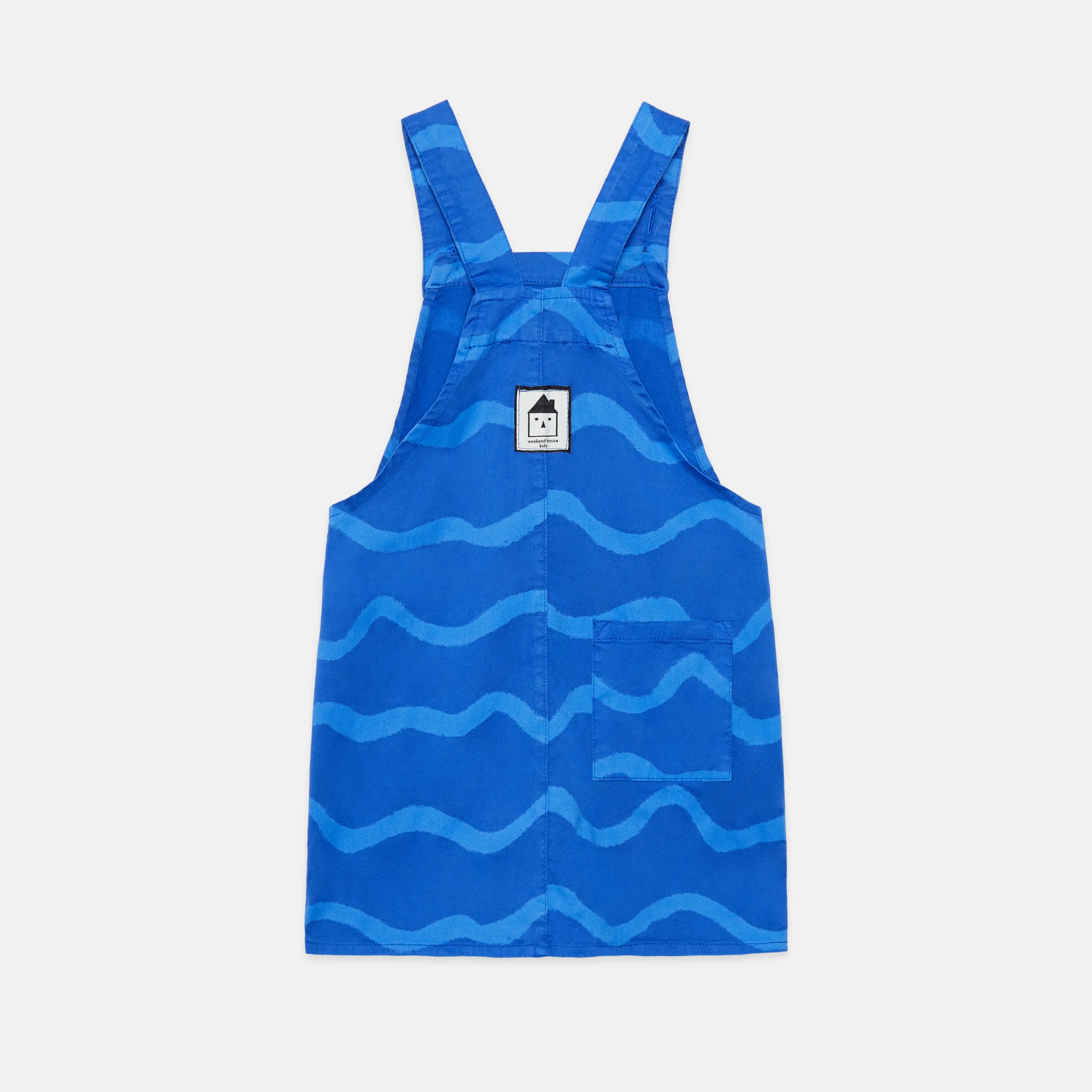 Waves dungarre dress