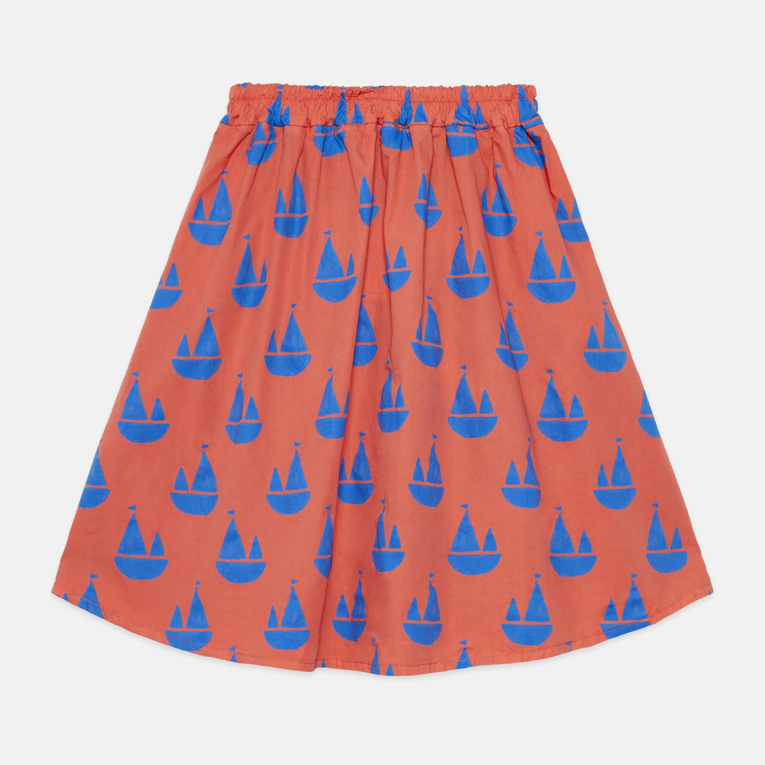 Boats all over skirt