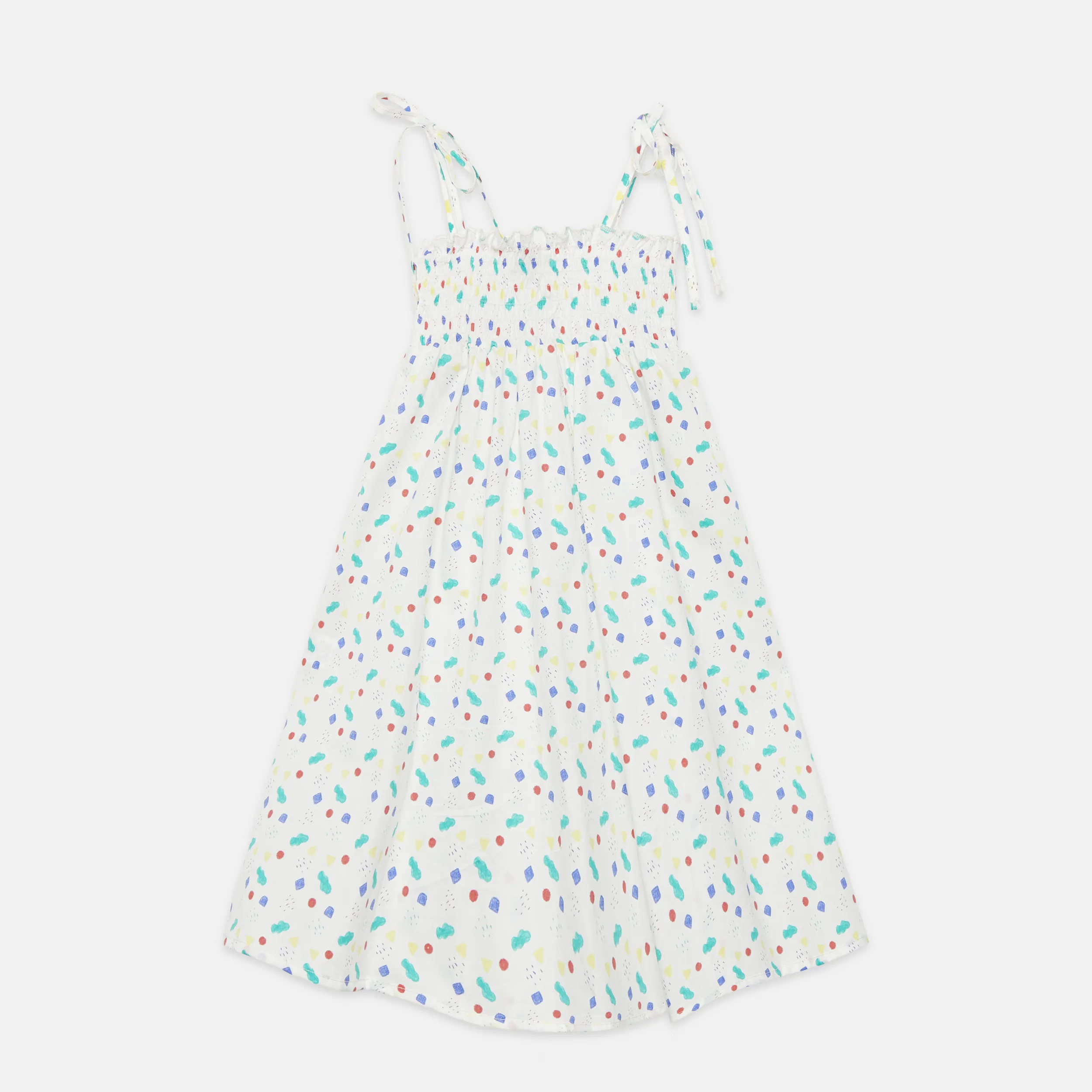 Arty shapes popelin dress