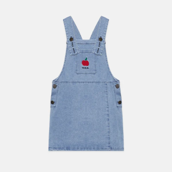 Apple denim dress