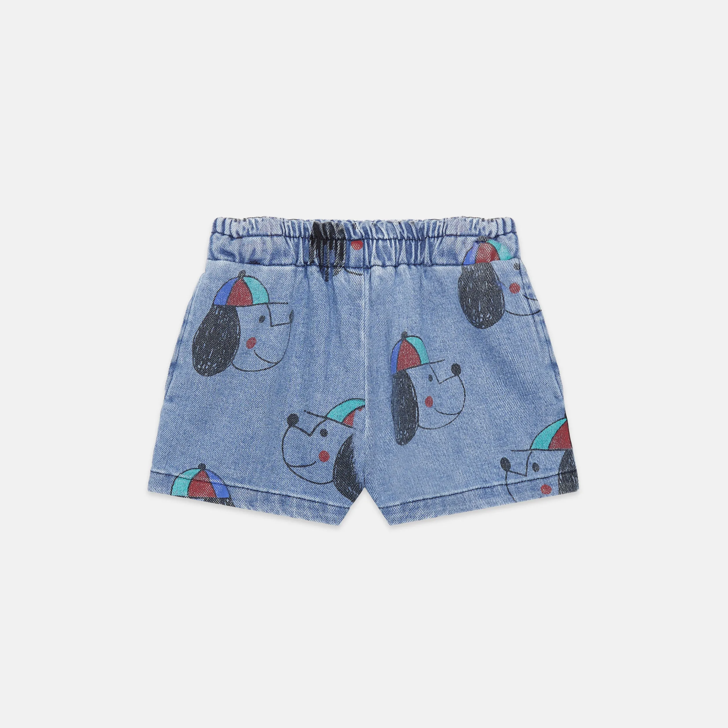 Happy dog denim shorts