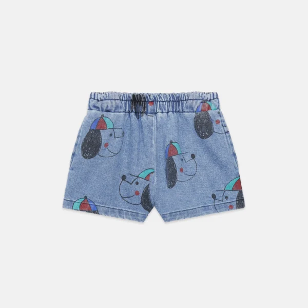 Happy dog denim shorts